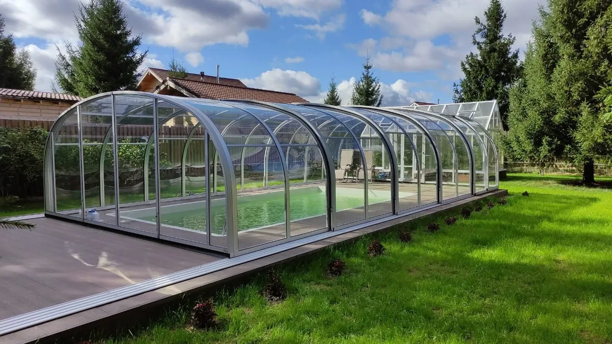 Композитный бассейн Laguna 7 — готовый проект в Новосибирске