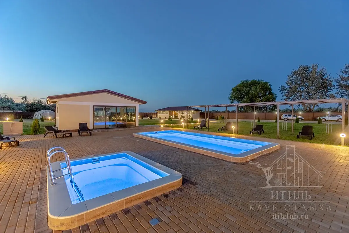 Композитная купель Laguna 3 — установка в Новосибирске